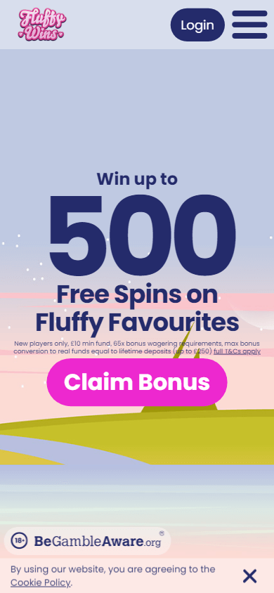 Fluffy Wins Casino Mobile screenshot